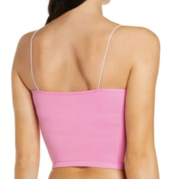 NWOT Intimately Free People Skinny Strap Brami in Aurora Sz M/L - Picture 2 of 5